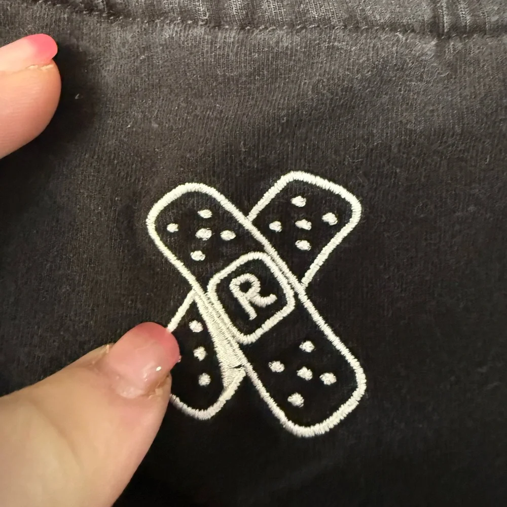 Rexy the dinosaur Black T-Shirt with Colorful Logo adult M/L - Picture 6 of 10